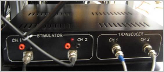 Signal enhancing system from the transducer